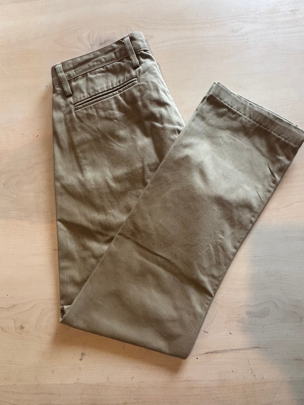 Rogue Territory Officer Trousers – Khaki Herringbone Twill, Made in USA